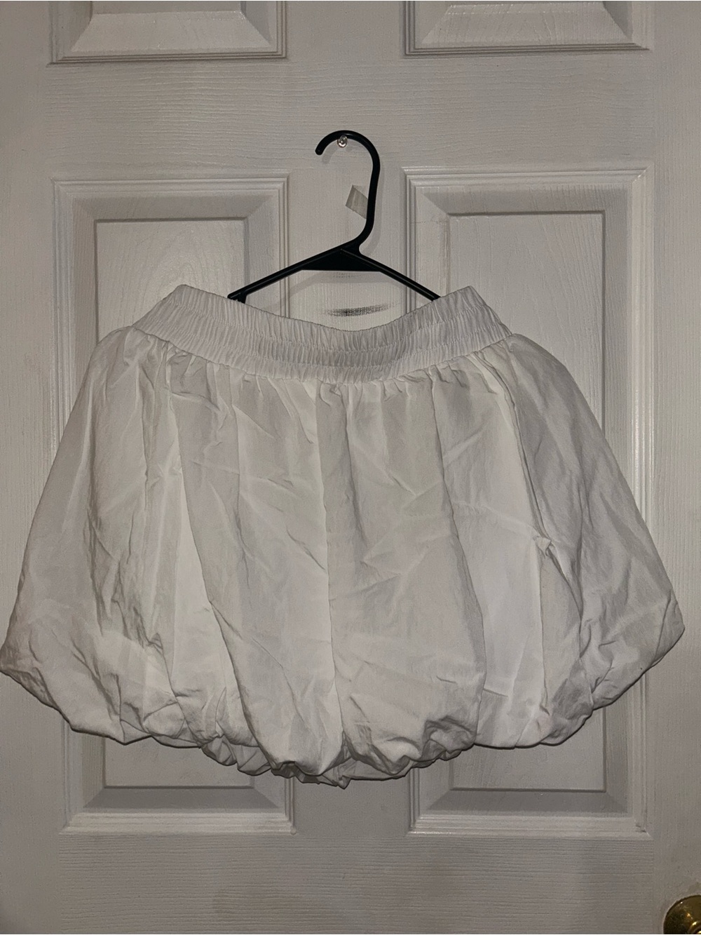White Balloon Skirt